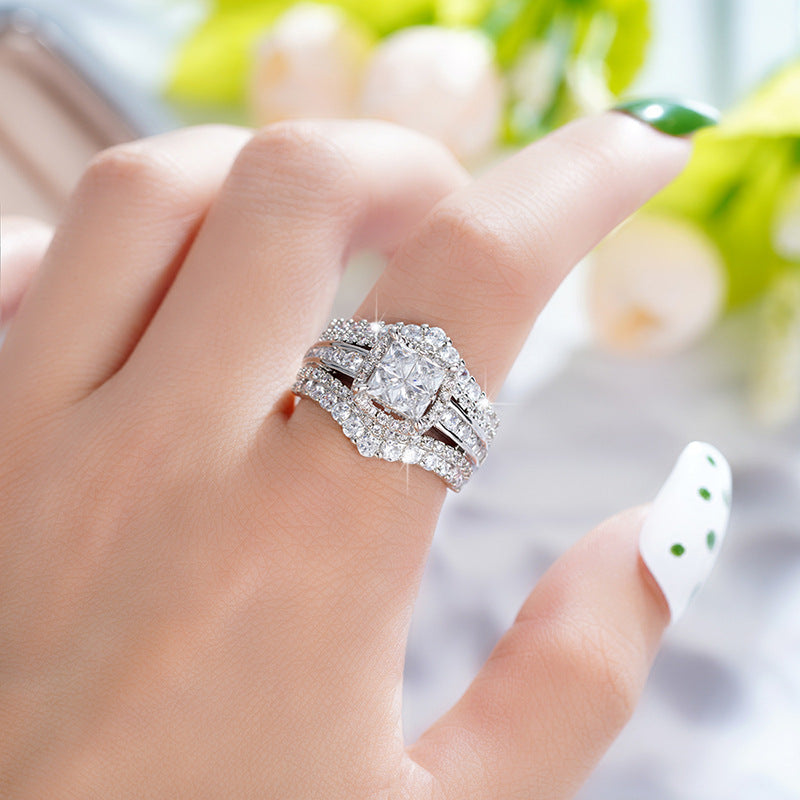 LuvSpark💍Moissanite Diamond Ring