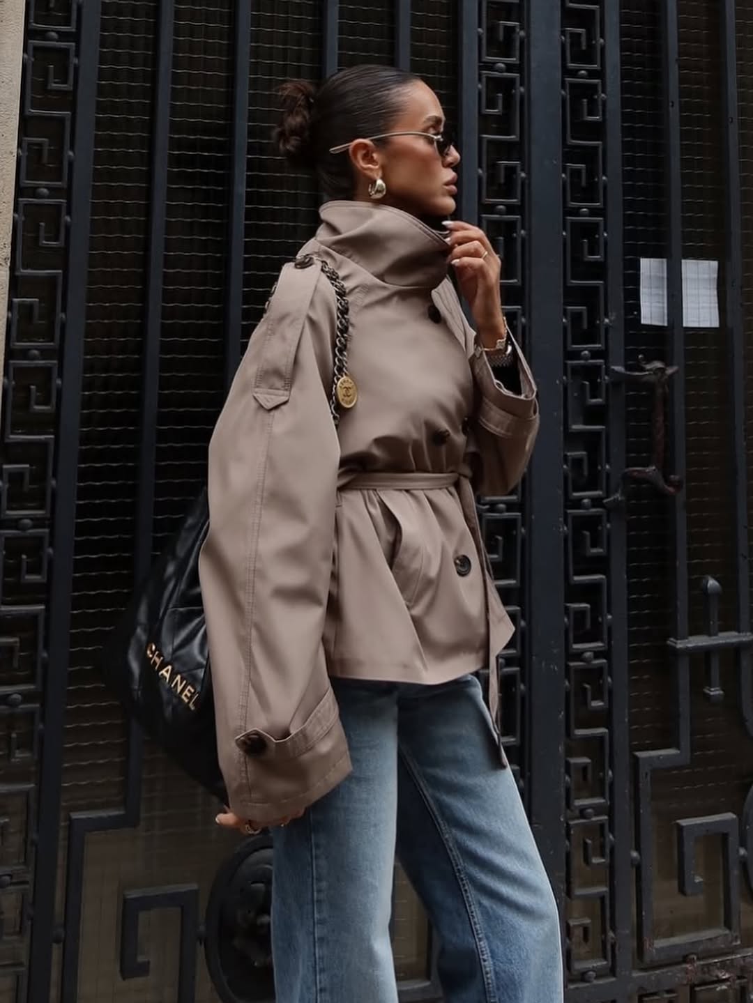 Natalie Short Trench Coat™