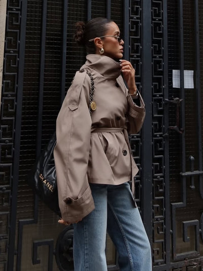 Natalie Short Trench Coat™